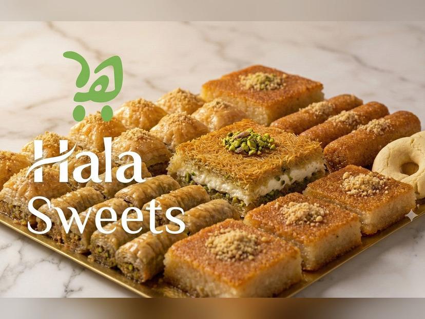 حلويات عربية وبقلاوة
